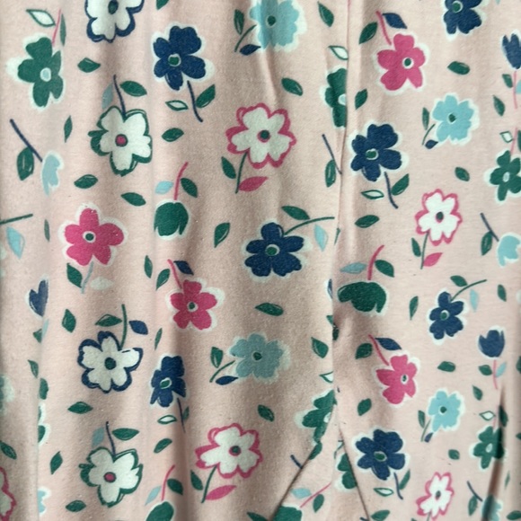 "Sleep in the Stars" 🌟 Floral Pink Pajama Set Size 7/8 - Picture 8 of 11